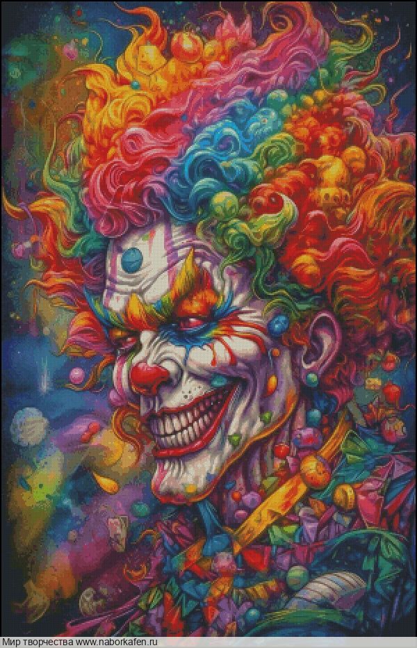 Набор для вышивания "Клоун"