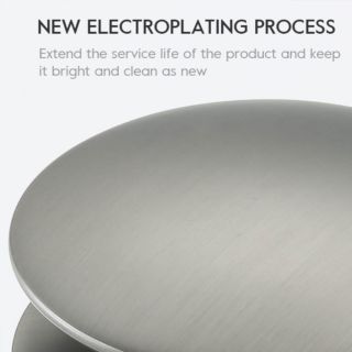 FRAP F62-9 Əlüzyuyan Çanaq Bas-Aç Klapanı, boz-8