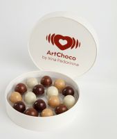 Ореховая коллекция 16 шт в круглой коробке