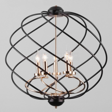 Подвесная люстра Sorrel 60105/5 черный