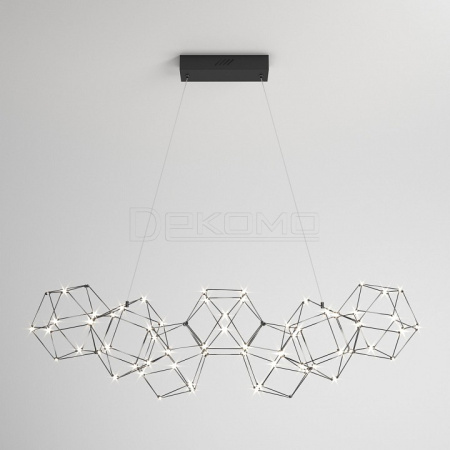 Подвесная люстра Uma 90168/7 черный жемчуг