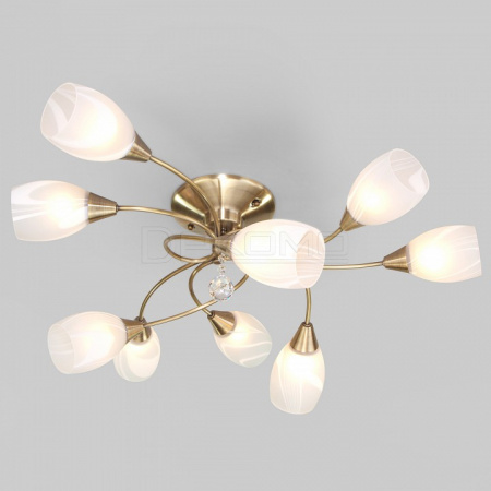 Потолочная люстра Virginia 2275/9 античная бронза