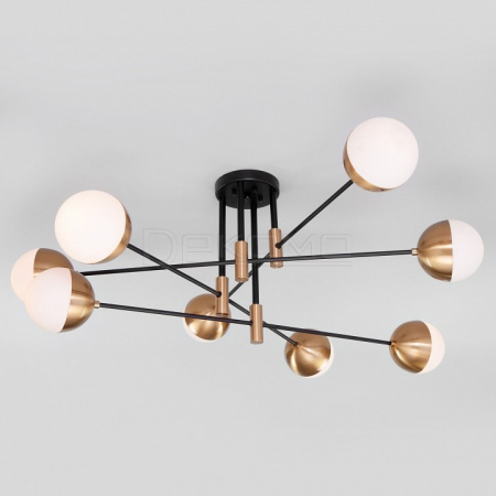 Потолочная люстра Nuvola 70129/8 латунь