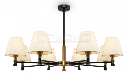 Люстра на штанге Perfetto FR5098PL-08BBS