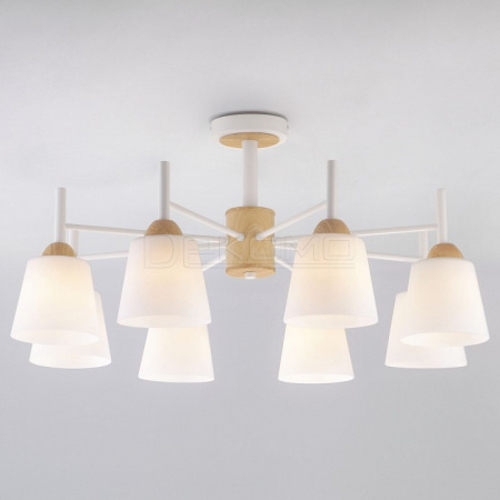 Люстра на штанге Fresco 70085/8 белый