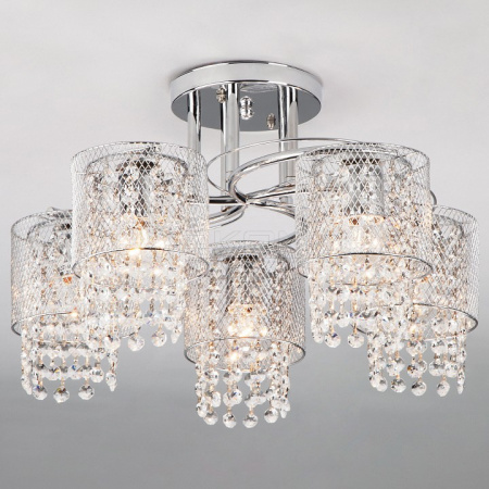 Люстра на штанге Bonnie 30137/5 хром