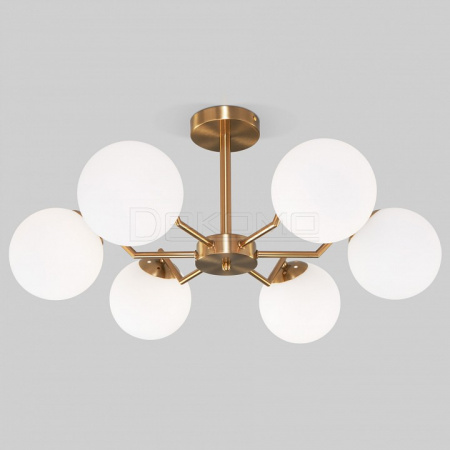 Люстра на штанге Frost 70154/6 латунь
