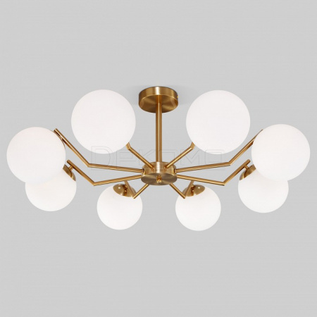 Люстра на штанге Frost 70154/8 латунь
