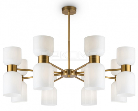 Люстра на штанге Savia FR5203PL-16BS