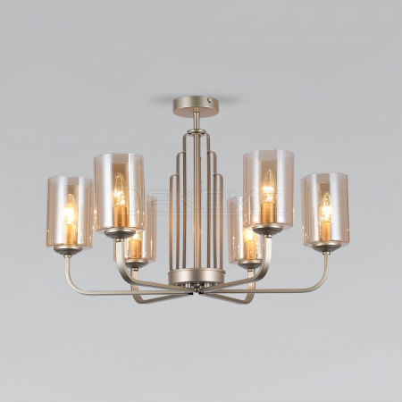 Люстра на штанге Defi 60138/6 золото перламутровое