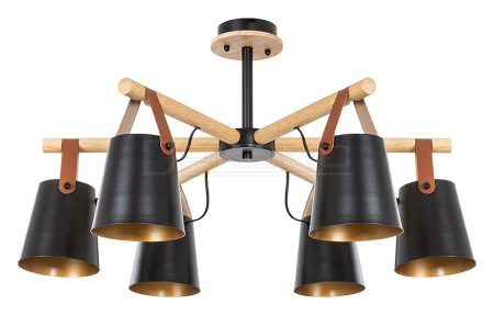 Люстра на штанге Thomas A7032PL-6BK