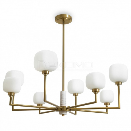 Люстра на штанге Tender FR5373CL-08BS