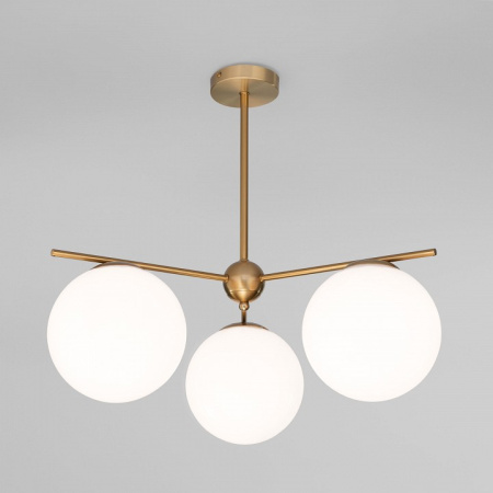 Люстра на штанге Marbella 60147/3 латунь