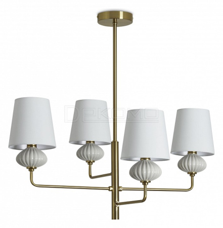 Люстра на штанге Ceramics FR2029PL-04BS