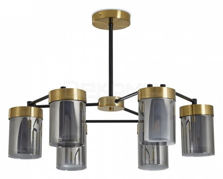 Люстра на штанге Lora FR5432PL-06BBS