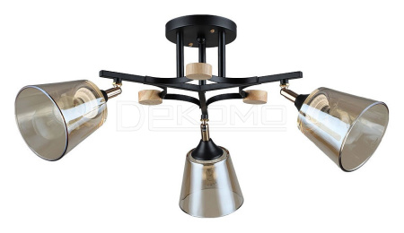 Люстра на штанге Glassy A5078PL-3BK