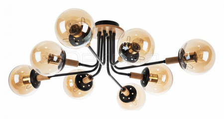 Люстра на штанге Oxford A2716PL-8BK