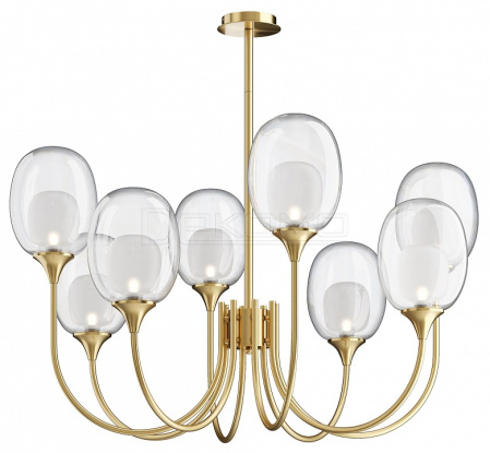 Люстра на штанге Aura MOD016PL-08BS