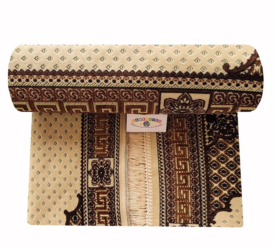 Комплект ковровых дивандеков (200х140;2 накидки(70х140),бежевый