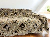 Комплект ковровых дивандеков  (220х180;2 накидки(90х180),Бежевый