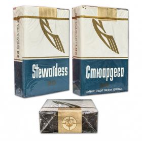 Сигареты коллекционные - Stewardess Стюардесса. Болгария времён СССР. Конец 80-х-начало 90-х verified
