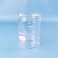 Стакан лабораторный низкий Labdevices Н-1-500, 500 мл, стекло Boro 3.3, градуированный