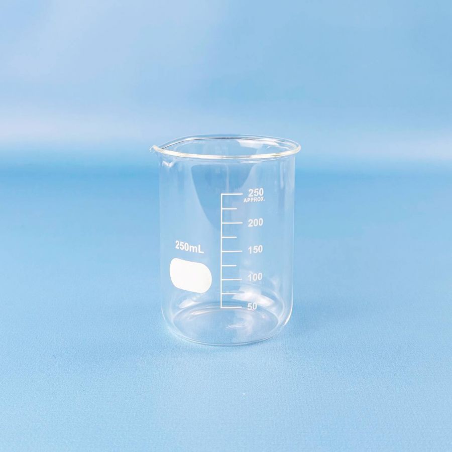 Стакан лабораторный низкий Labdevices Н-1-250, 250 мл, стекло Boro 3.3, градуированный