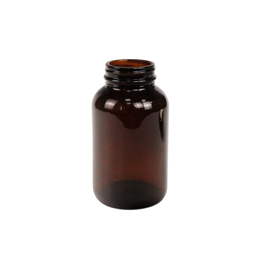 Банка для таблеток Labdevices 150 мл, темное стекло, винт., горло G45, 51 шт/упак