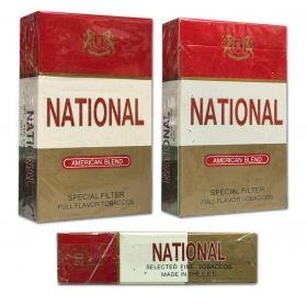 Сигареты - National. American blend. 90-е. Оригинал verified