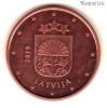 Латвия 5 евроцентов 2019