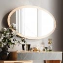 Зеркало Ольга 4 Дуб золотистый