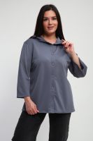 Женская рубашка 31987 [серый]
