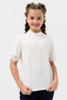Фредерика блузка детская кор.рукав [экрю]