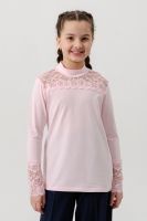 Кружевница блузка детская [розовый]
