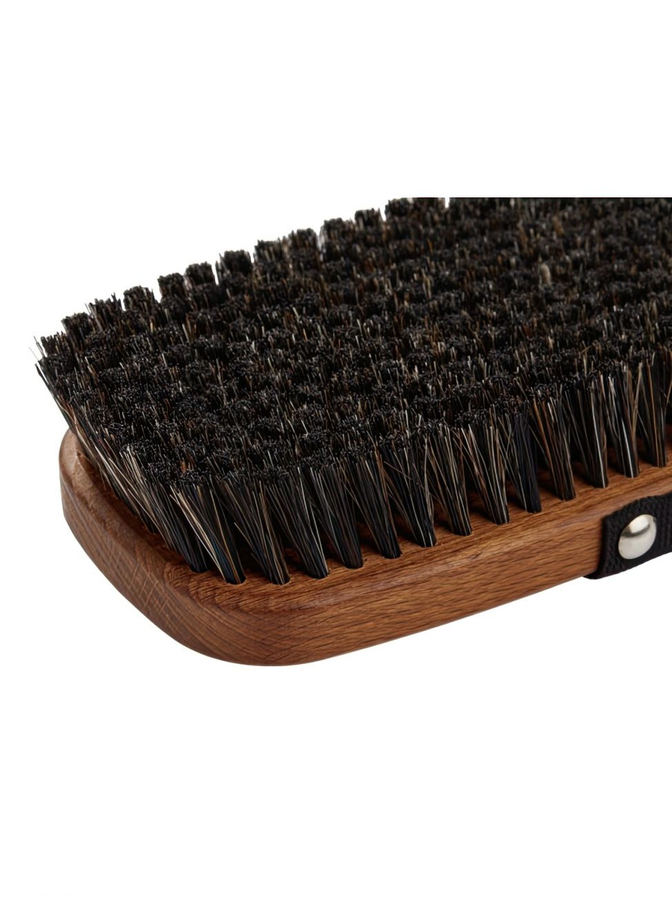 Щетка для тела, конский волос на деревянной лакированной основе