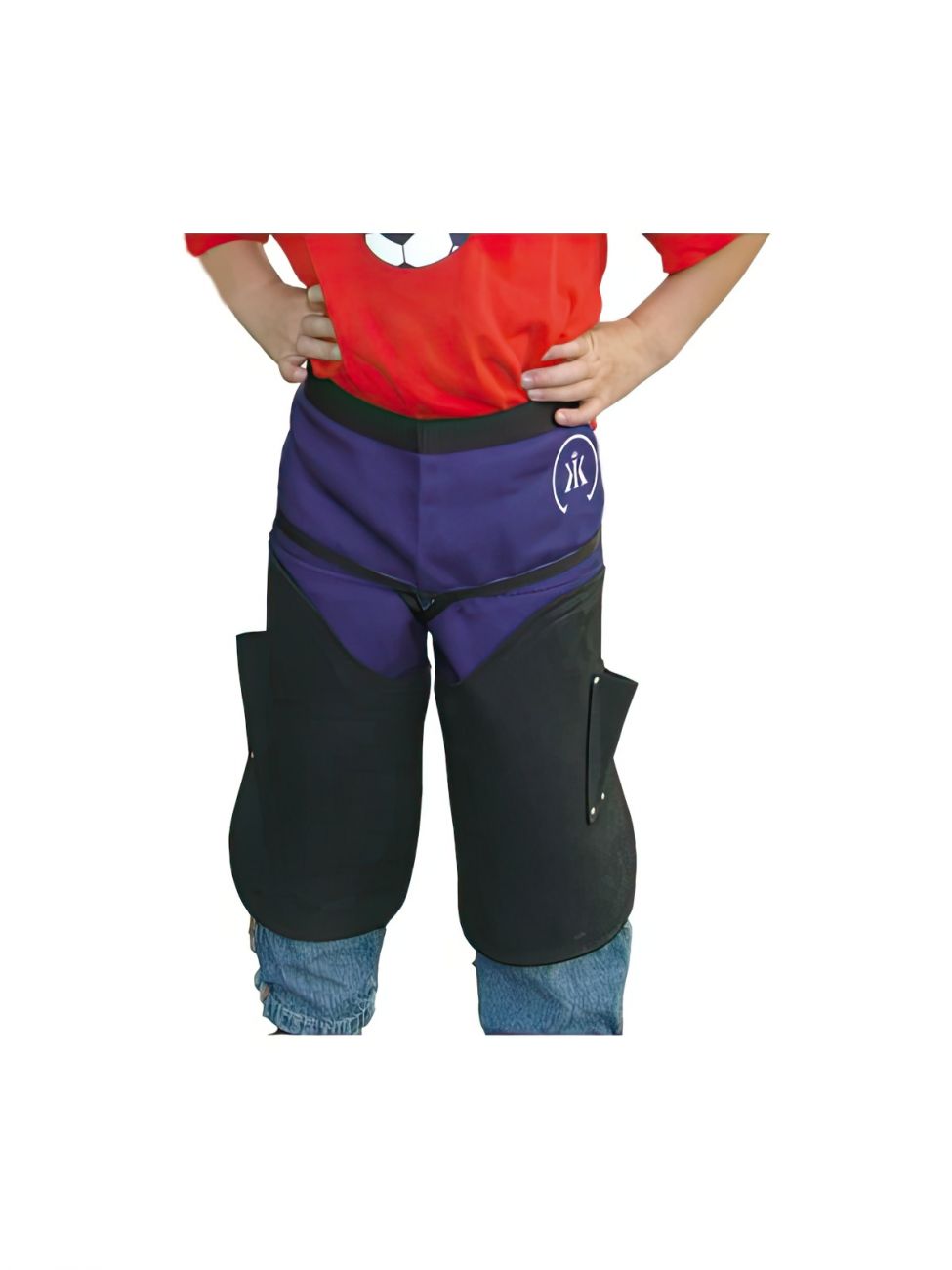 Фартук "Kerckhaert" летний. Кожа и ткань cordura.