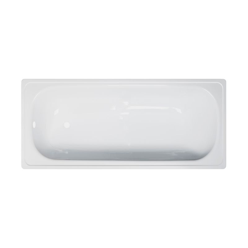 Ванна стальная ВИЗ RIANTO 160х70х40 пристенная, с опорной подставкой, с рантом (RV-160)