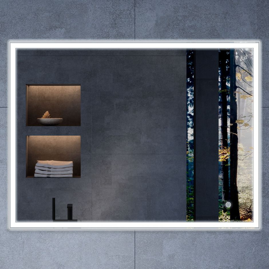 Зеркало прямоугольное Vincea VLM-3VN9008 90х80 см ФОТО