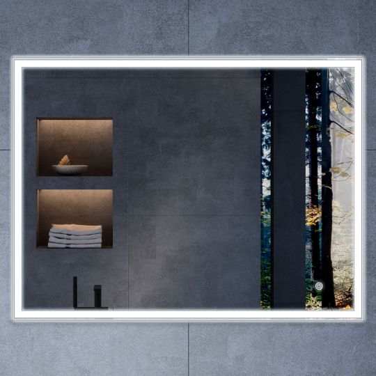 Зеркало прямоугольное Vincea VLM-3VN9008 90х80 см схема 4