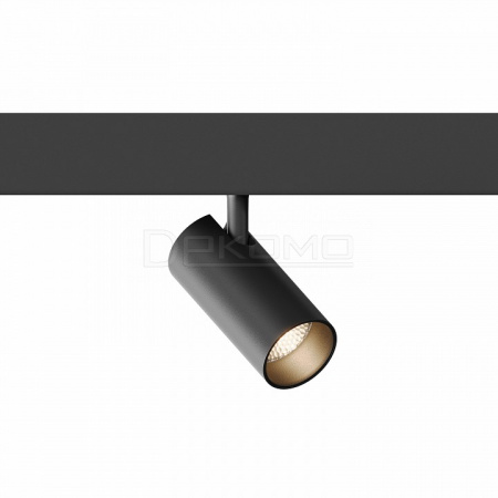 Трековый точечный светильник ElDeko HSBL_0077, 12Вт-3000К, чёрный