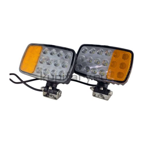 Комплект светодиодных фар 132 Ватт ближнего света с вертикальным креплением PRO KARAVAN