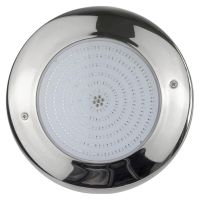 Прожектор светодиодный 18Вт AM RGB 260мм 12В оправа н/с AISI 316 (HX-WH260-252SS) с пультом