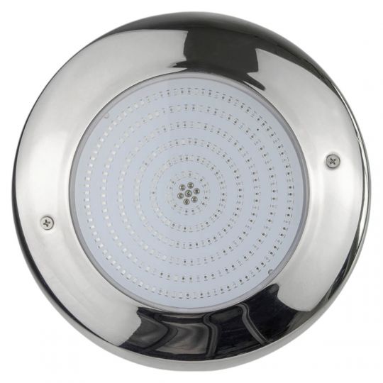 Прожектор светодиодный 18Вт AM RGB 260мм 12В оправа н/с AISI 316 (HX-WH260-252SS) с пультом