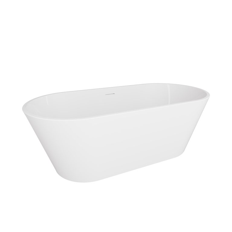 Отдельностоящая акриловая ванна Vincea VBT-4291-1700 170х80 см интегрированный перелив ФОТО