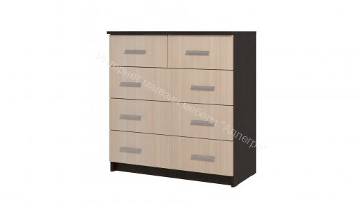 Комод - 8 (Фант) Дуб млечный/Венге