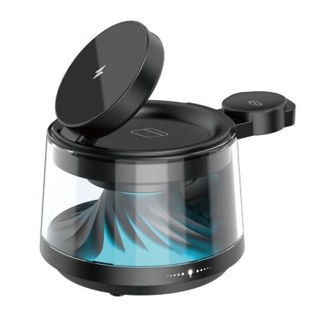 Зарядка, Bluetooth-колонка с подсветкой WiWU Flow 5-in-1