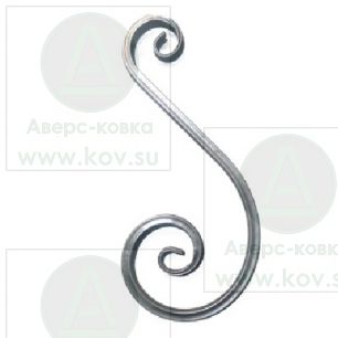 15S-460НА "Завиток "Изгиб"