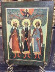Икона Антоний, Иоанн и Евстафий Виленские ( в наличии)