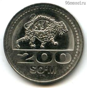 Узбекистан 200 сумов 2018