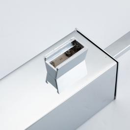 Gappo G904-ün detallı görünüşü – latun və metal korpus, divar montaj elementləri ilə premium keyfiyyəti vurğulayır. 3